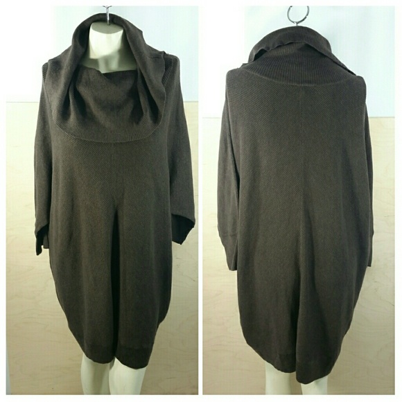 Lot Of 2 Lane Bryant Dolman Sleeve Cowl Neck Dress - Picture 1 of 3